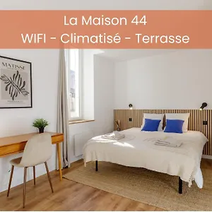  Appartement La Maison 44 - T2 - Clim, Terrasse, Garage, Via Rhona